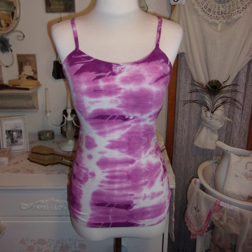 Tie Dyed Stretch Tank